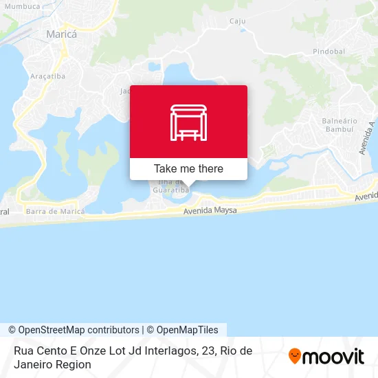 Rua Cento E Onze Lot Jd Interlagos, 23 map