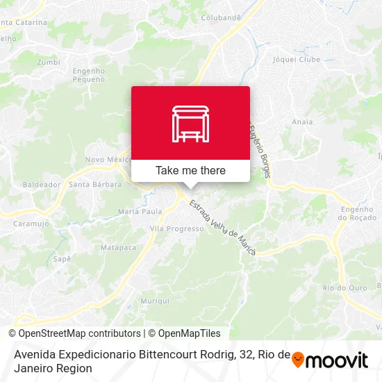 Avenida Expedicionario Bittencourt Rodrig, 32 map