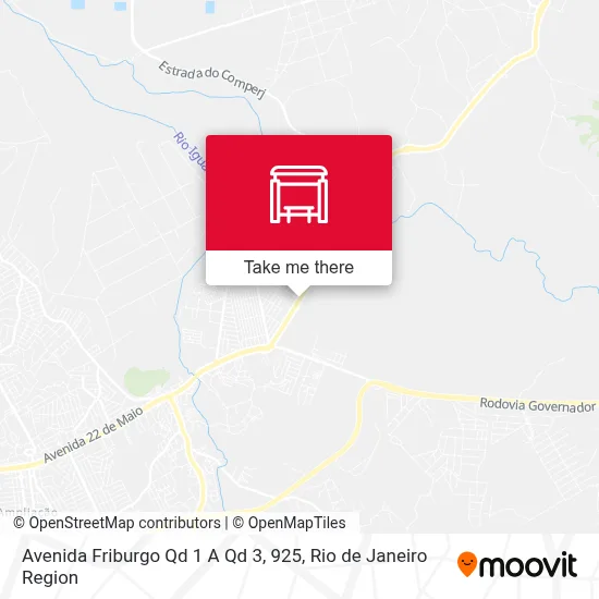 Avenida Friburgo Qd 1 A Qd 3, 925 map