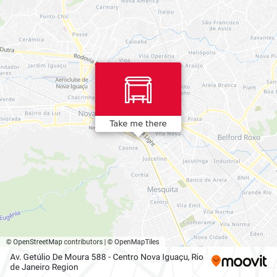 Av. Getúlio De Moura 588 - Centro Nova Iguaçu map