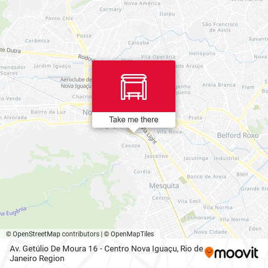 Av. Getúlio De Moura 16 - Centro Nova Iguaçu map