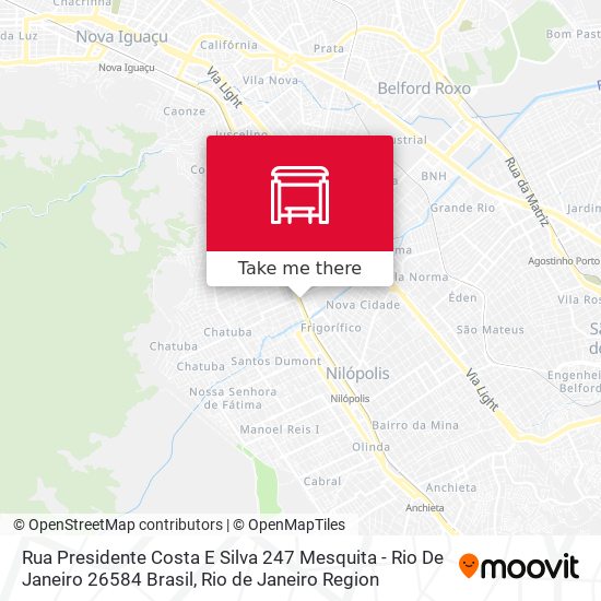 Rua Presidente Costa E Silva 247 Mesquita - Rio De Janeiro 26584 Brasil map