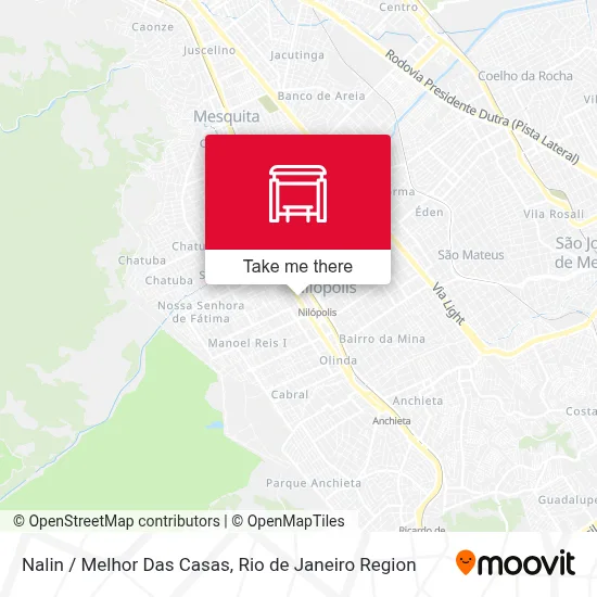 Nalin / Melhor Das Casas map