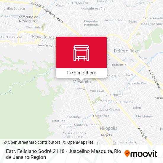 Estr. Feliciano Sodré 2118 - Juscelino Mesquita map