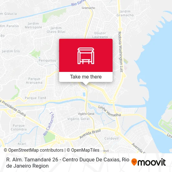 R. Alm. Tamandaré 26 - Centro Duque De Caxias map