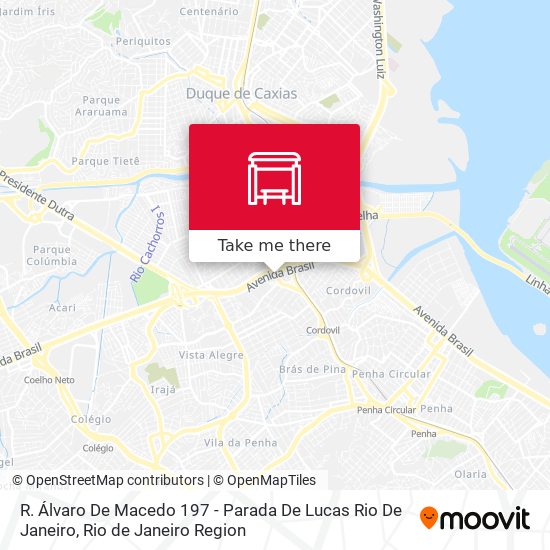 R. Álvaro De Macedo 197 - Parada De Lucas Rio De Janeiro map