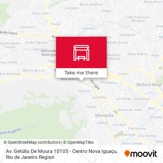 Av. Getúlio De Moura 10105 - Centro Nova Iguaçu map