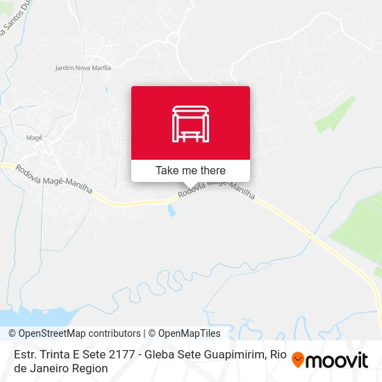 Estr. Trinta E Sete 2177 - Gleba Sete Guapimirim map