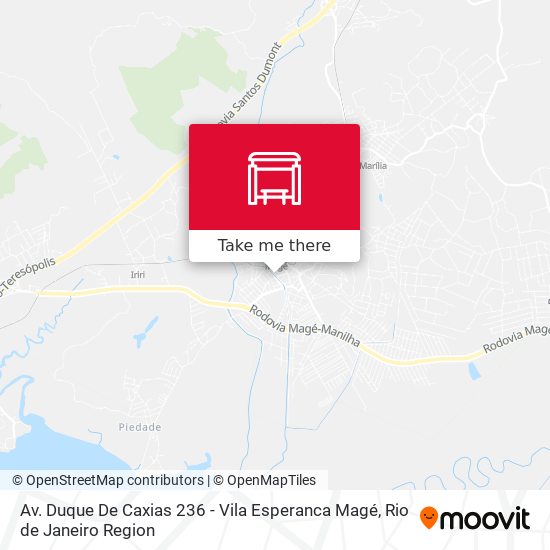 Av. Duque De Caxias 236 - Vila Esperanca Magé map