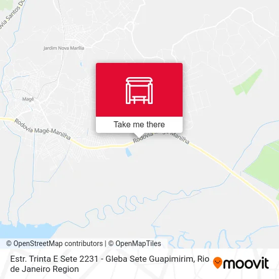 Estr. Trinta E Sete 2231 - Gleba Sete Guapimirim map