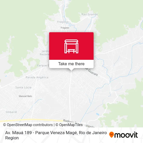 Av. Mauá 189 - Parque Veneza Magé map