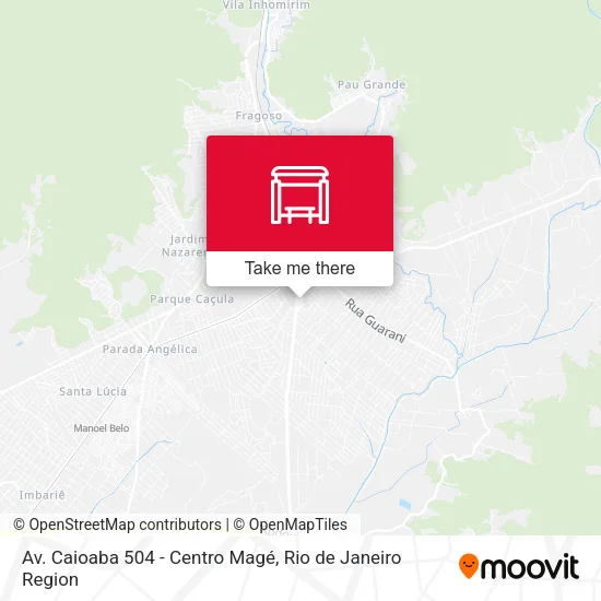 Av. Caioaba 504 - Centro Magé map
