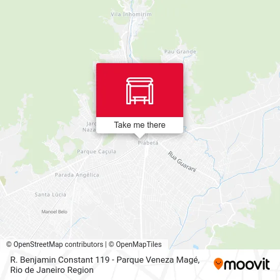 R. Benjamin Constant 119 - Parque Veneza Magé map
