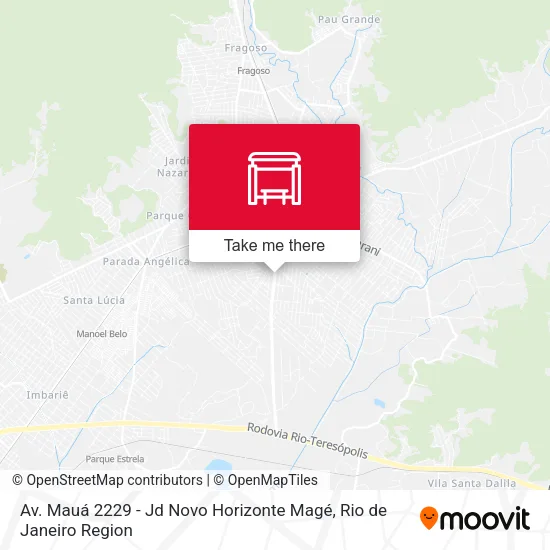 Av. Mauá 2229 - Jd Novo Horizonte Magé map