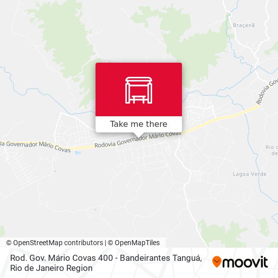 Rod. Gov. Mário Covas 400 - Bandeirantes Tanguá map