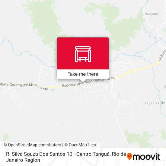 R. Silva Souza Dos Santos 10 - Centro Tanguá map