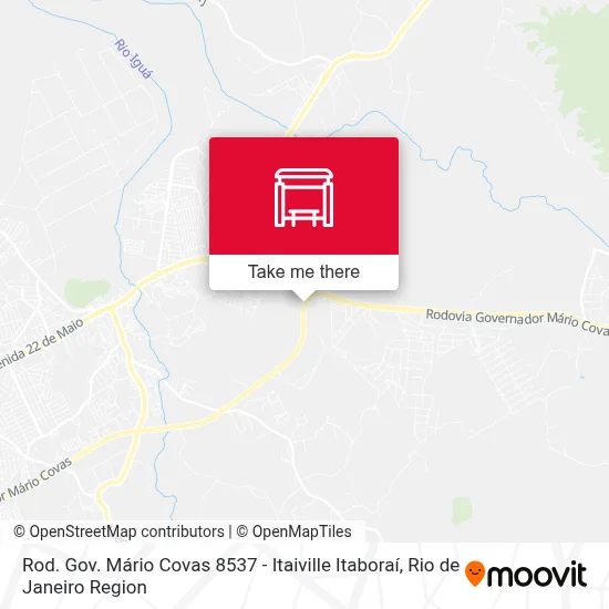 Rod. Gov. Mário Covas 8537 - Itaiville Itaboraí map