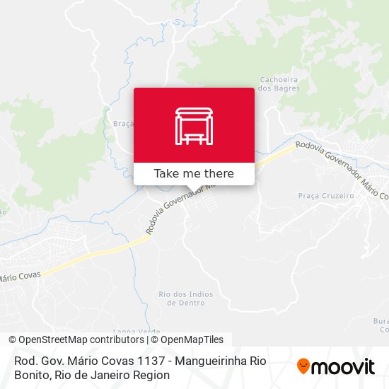 Rod. Gov. Mário Covas 1137 - Mangueirinha Rio Bonito map