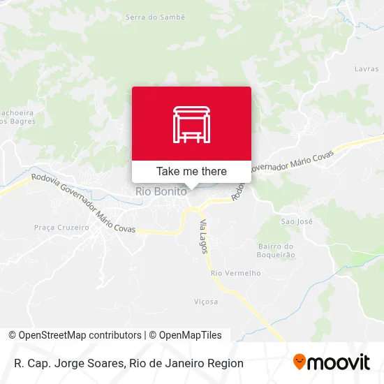 R. Cap. Jorge Soares map