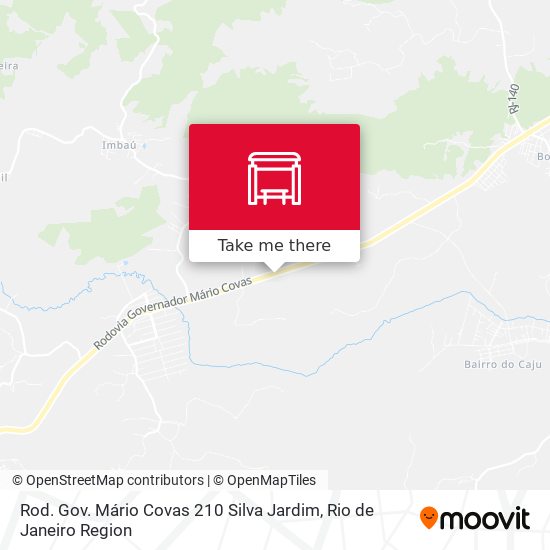 Rod. Gov. Mário Covas 210 Silva Jardim map