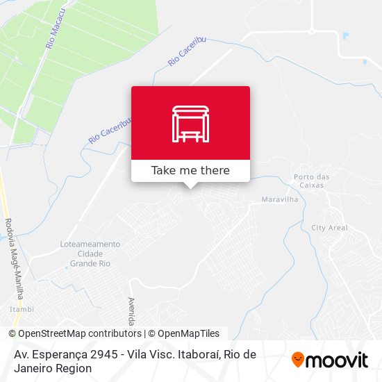Av. Esperança 2945 - Vila Visc. Itaboraí map