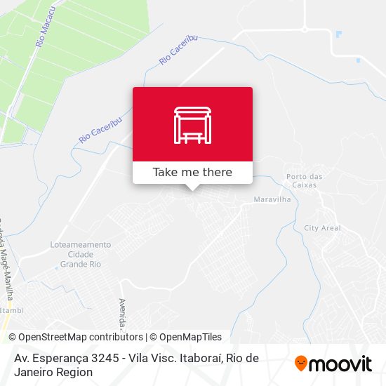 Av. Esperança 3245 - Vila Visc. Itaboraí map