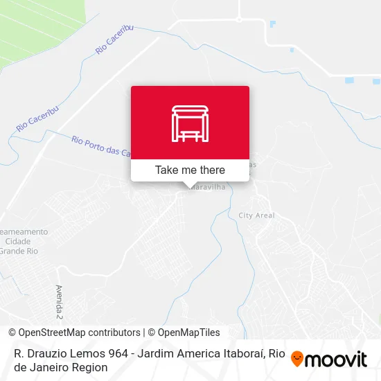 R. Drauzio Lemos 964 - Jardim America Itaboraí map