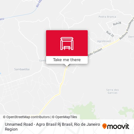 Unnamed Road - Agro Brasil Rj Brasil map