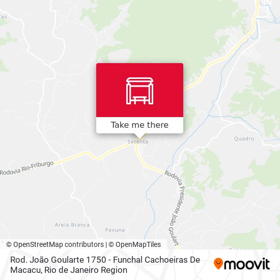 Rod. João Goularte 1750 - Funchal Cachoeiras De Macacu map