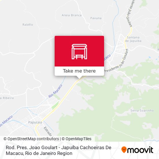 Rod. Pres. Joao Goulart - Japuíba Cachoeiras De Macacu map