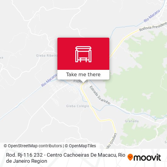 Rod. Rj-116 232 - Centro Cachoeiras De Macacu map