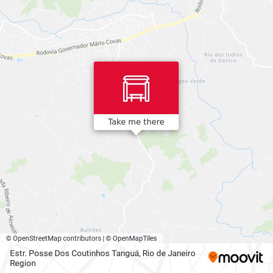 Estr. Posse Dos Coutinhos Tanguá map