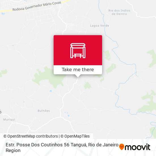 Estr. Posse Dos Coutinhos 56 Tanguá map
