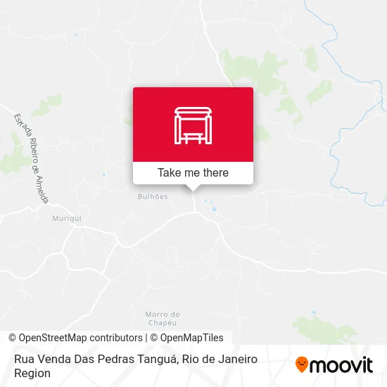 Rua Venda Das Pedras Tanguá map