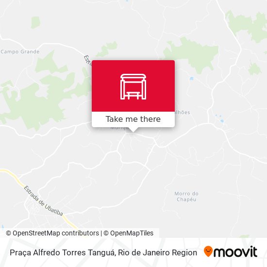 Praça Alfredo Torres Tanguá map