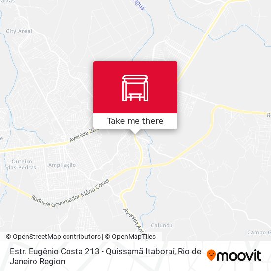Estr. Eugênio Costa 213 - Quissamã Itaboraí map