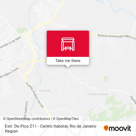 Estr. Do Pico 211 - Centro Itaboraí map