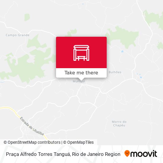 Praça Alfredo Torres Tanguá map