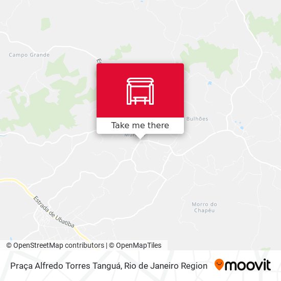 Praça Alfredo Torres Tanguá map