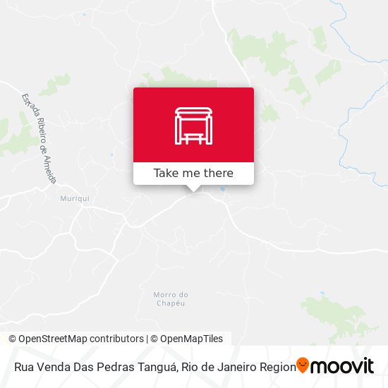 Rua Venda Das Pedras Tanguá map