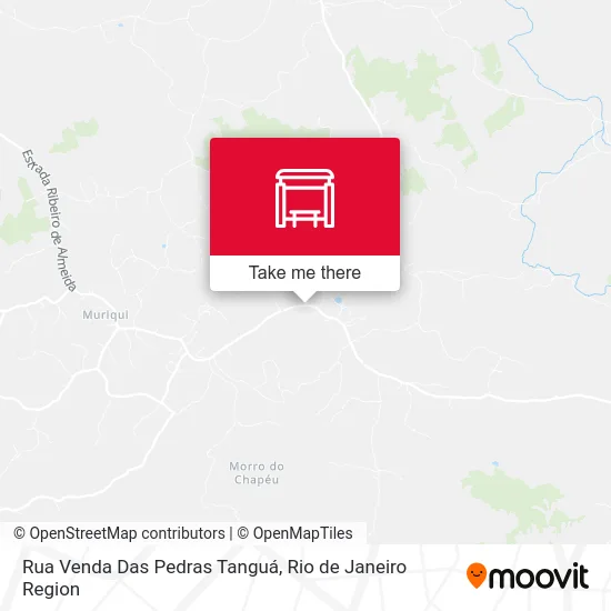 Rua Venda Das Pedras Tanguá map