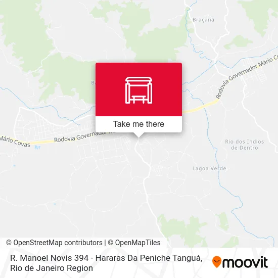 R. Manoel Novis 394 - Hararas Da Peniche Tanguá map