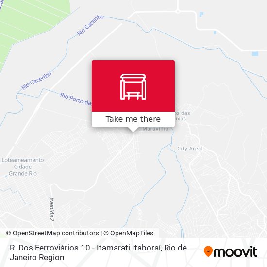 R. Dos Ferroviários 10 - Itamarati Itaboraí map