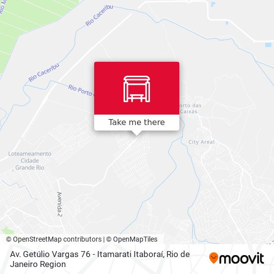 Av. Getúlio Vargas 76 - Itamarati Itaboraí map