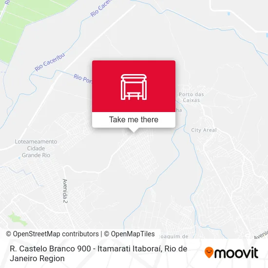 R. Castelo Branco 900 - Itamarati Itaboraí map