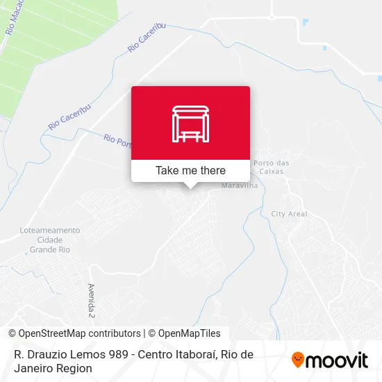 R. Drauzio Lemos 989 - Centro Itaboraí map