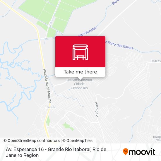 Av. Esperança 16 - Grande Rio Itaboraí map