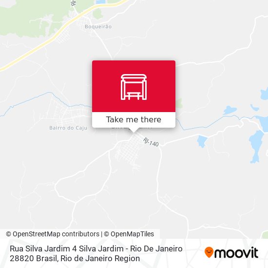 Mapa Rua Silva Jardim 4 Silva Jardim - Rio De Janeiro 28820 Brasil