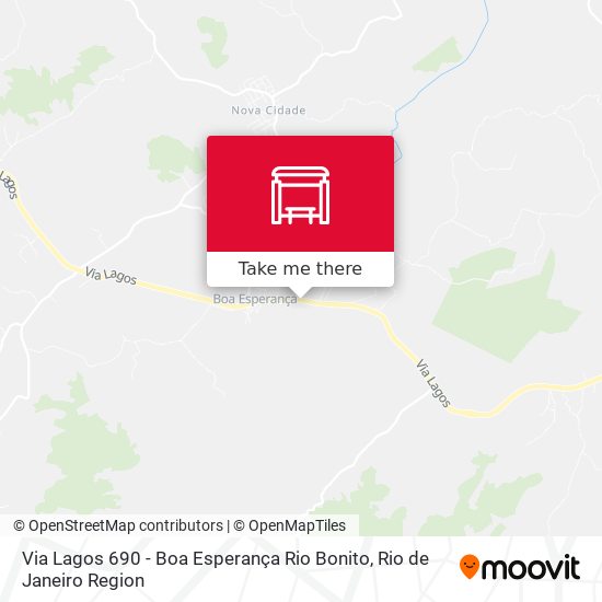 Via Lagos 690 - Boa Esperança Rio Bonito map