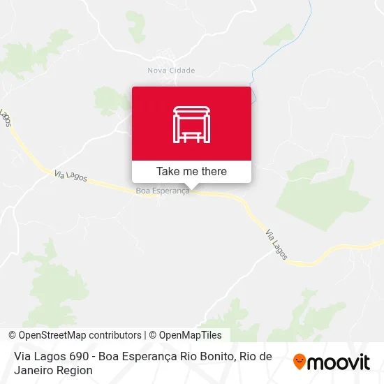 Via Lagos 690 - Boa Esperança Rio Bonito map